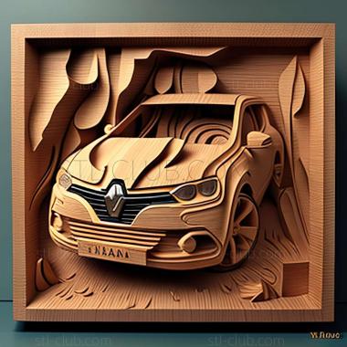 3D model Renault Mgane (STL)